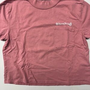 Volcom Stone Pink Tee with Pocket